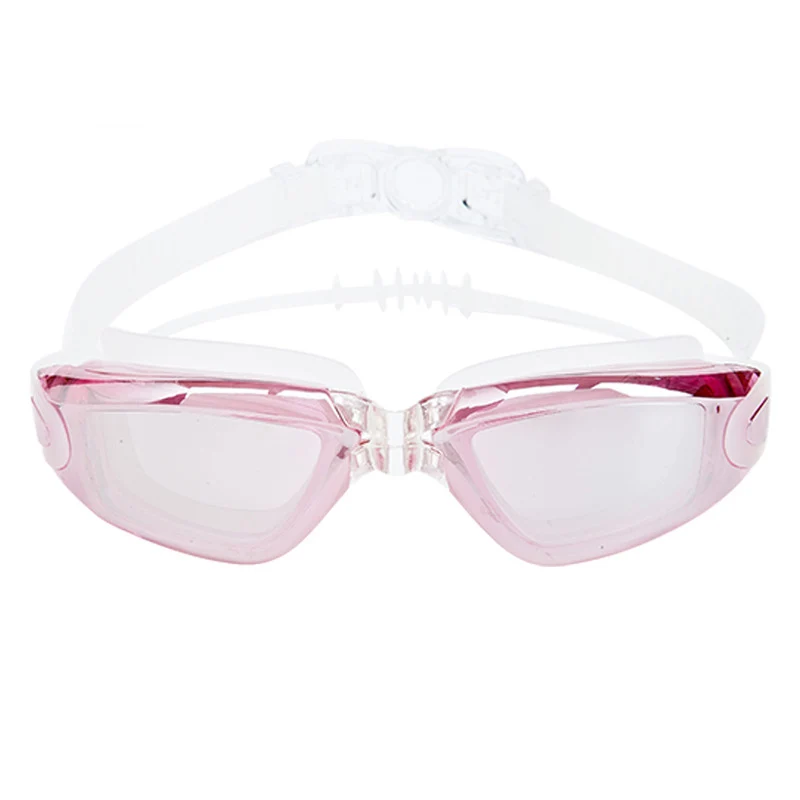 Очки для плавания для взрослых, противотуманные очки для плавания, регулируемые очки с защитой от УФ-лучей для женщин, мужчин и детей, очки для плавания в бассейне