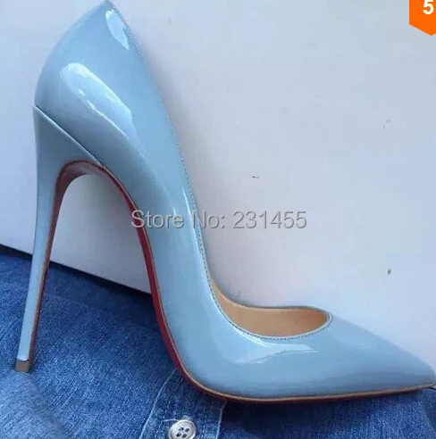 Light blue patent heels Clearance