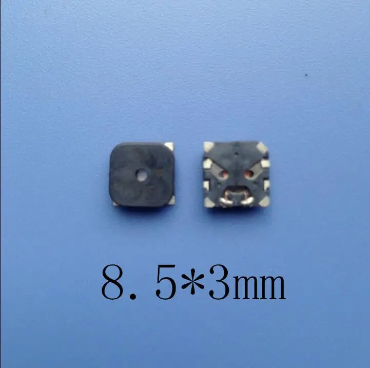 

8530 8,5*8,5*3 электромагнитный пассивный SMD зуммер Верхний голос