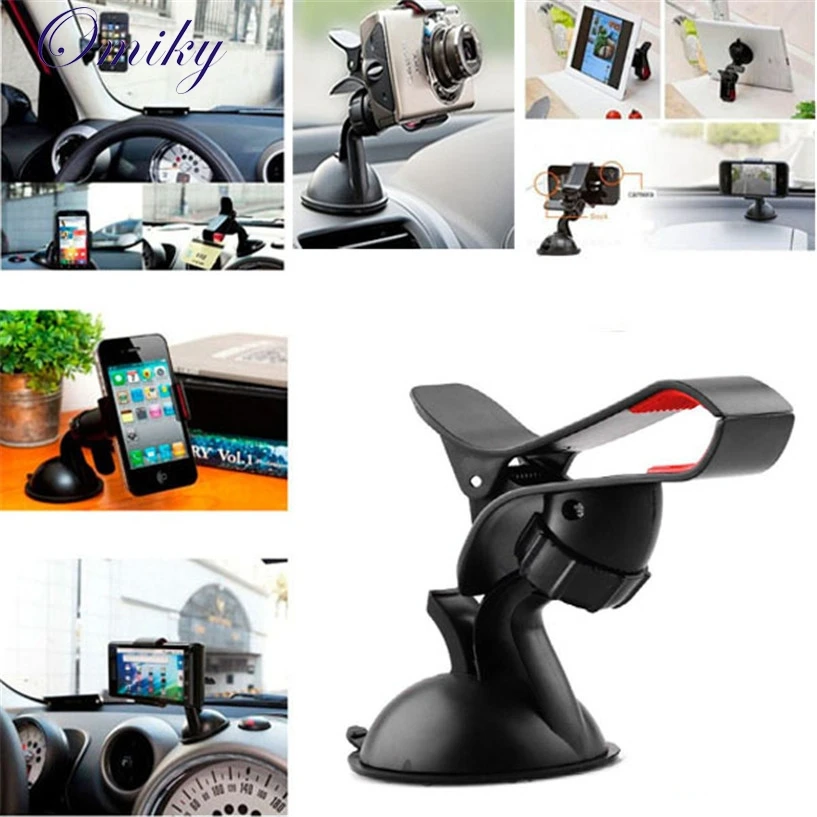 

Omiky Mecall Universal Car Windshield Mount Holder For Phone 5S 5C 5G 4S for Pod for GPS