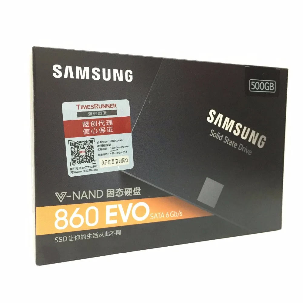 SAMSUNG PC 250 ГБ 500 1 ТБ 860 EVO SSD SATAIII 860EVO 250G 500G 1 ТБ настольных SATA3 2,5 SSD Внутренние твердотельные накопители