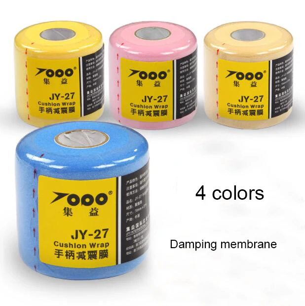 

1pc retail TOPO Badminton grip rubber handle, backing film,cushion wrap, shock absorbing film, balance handle thickness