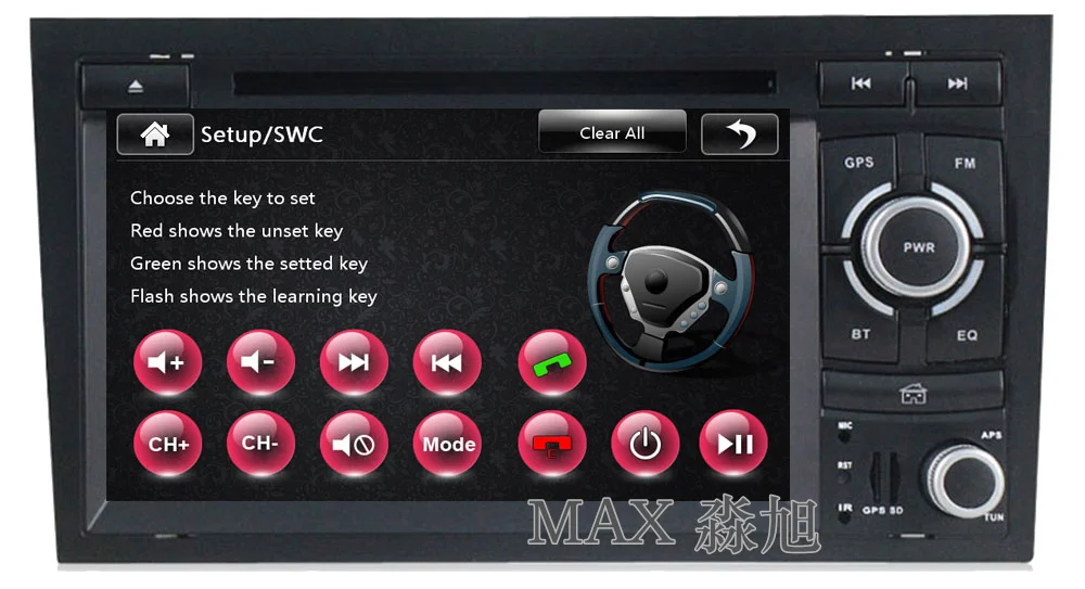 Discount MAX 2 din Car Radio GPS Navigation System For Audi A4 B6 B7 S4 2002-2007 Bluetooth Call/Music Free Map swc 10 Discount MAX 2 din Car Radio GPS Navigation System For Audi A4 B6 B7 S4 2002-2007 Bluetooth Call/Music Free Map swc 10