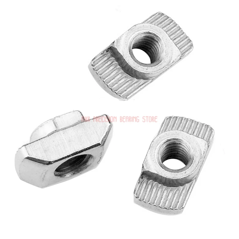 2019 50 шт M3/m4/m5 * 10*6 для 20 серий слот Т гайка раздвижная Гайка Молоток падение в