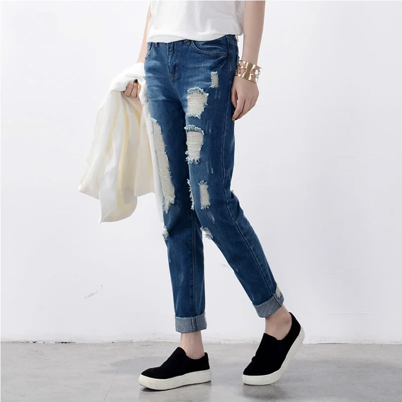 womens ripped jeans sale