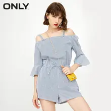 Только летние женские комбинезоны со съемными лямками с открытыми плечами и рукавами с оборками | 118376501