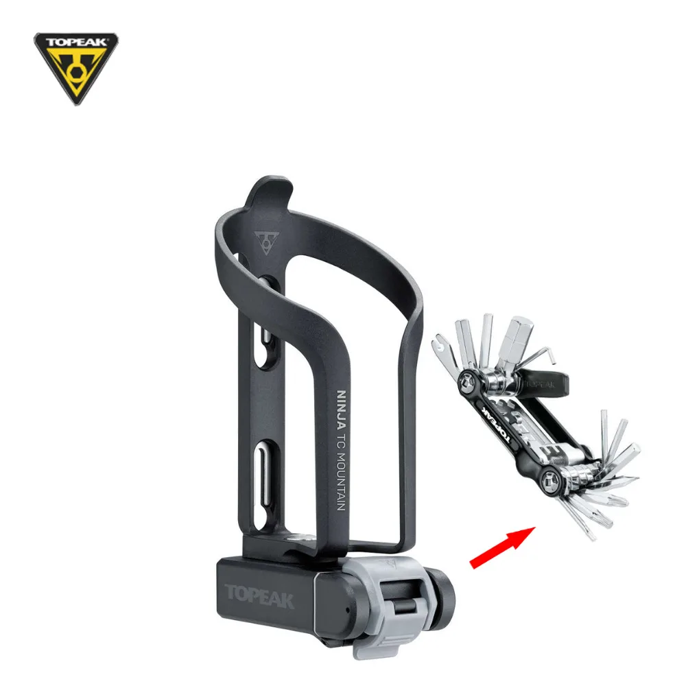 

TOPEAK NINJA TC MOUNTAIN Engineering grade Plastic Road Mounting Bicycle Bike Water Bottle Holder Cage Fits Standard