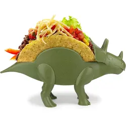 Форма динозавра пищевой пластик Пищевой Держатель Cornmeal Burritos держатель Taco держатель пищевой дисплей держатели кухня стойка для еды в виде