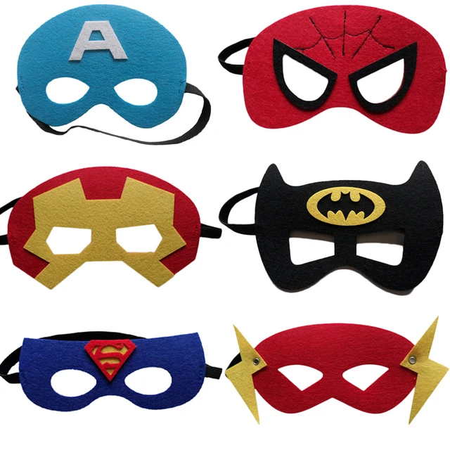 6pcs set super hero