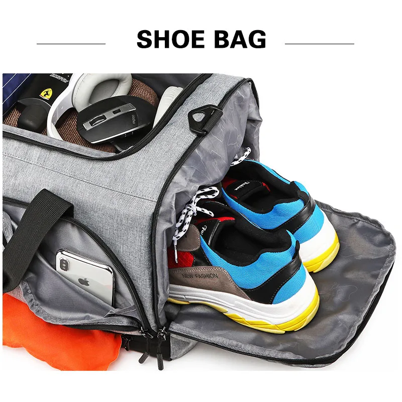 40L дорожная сумка, спортивный рюкзак, спортивная сумка, сумка для обуви, для занятий йогой, фитнесом, упаковка, для улицы, для города, туризма, кемпинга, сухая сумка, ручная сумка