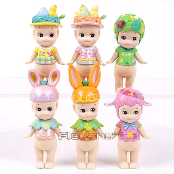 

Sonny Angel 2017 Easter Series Mini PVC Figures Collectible Model Toys 8cm 6pcs/set