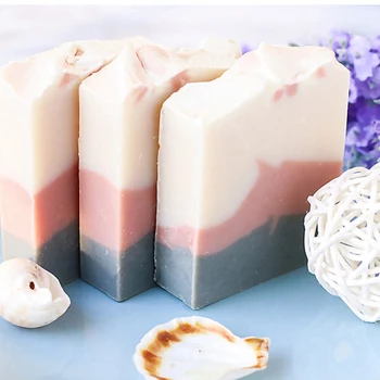 

Natural Essential Oil Soap Deep-sea Mud Brightening Skin Soap Face Washing Body Moisturizing Soap Whitening Remove Blackheads
