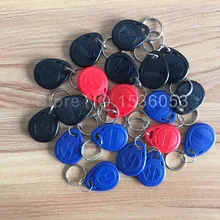1000 шт./лот Rfid брелок с радиочастотной идентификацией 125 смарт-карта khz Nfc метки(красный, желтый, зеленый, черный, серый, синий