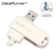 DataRunner вращение USB флеш-накопитель портативный флэш-накопитель 16 ГБ 32 ГБ 64 Гб 128 ГБ USB флешка 3,0 Флешка 3 в 1 микро USB флеш-диск