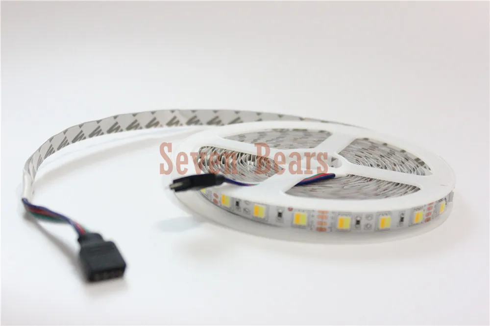 5mX продвижение высокое качество 5050SMD светодиодный полосы Цветовая температура регулируемый двойной цвет CW+ WW 60 светодиодный/m светодиодный полосы