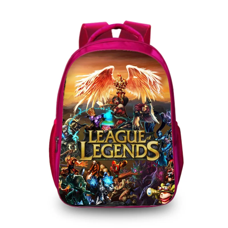 BAOBEIKU New 3D Backpack League of Legends Print Fashion Characters