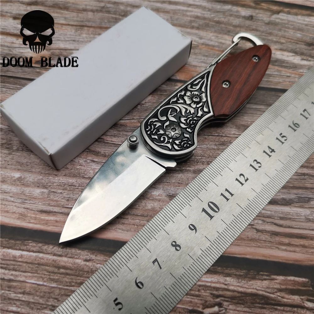 Складной нож 135 мм 5CR15MOV EDC Мини брелок многофункциональный инструмент карманный