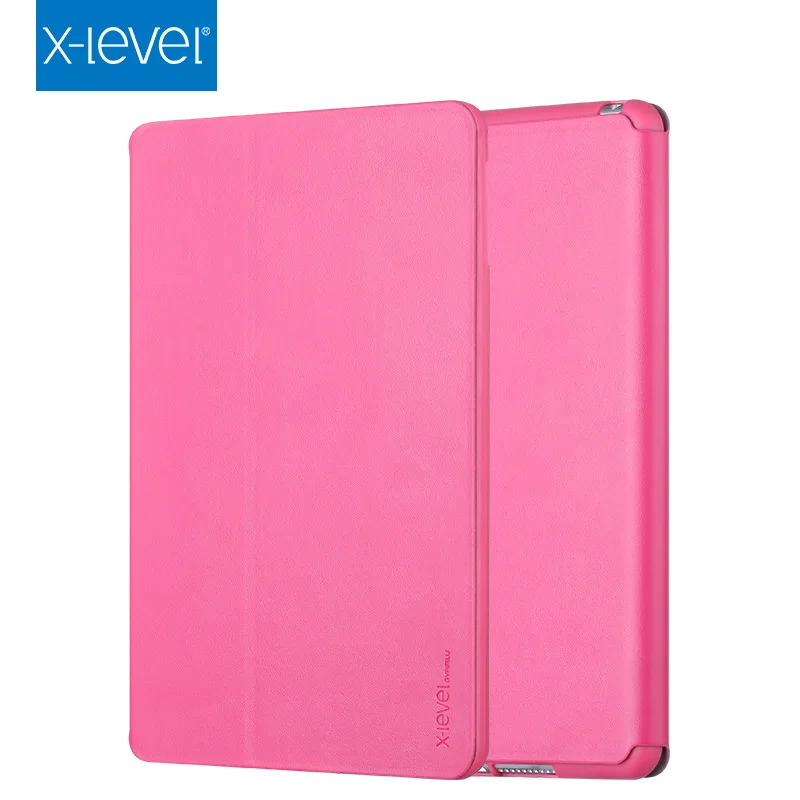 X Level кожаные флип Чехлы для Apple iPad Pro 12 9 2017 Премиум ультратонкий деловой кожаный