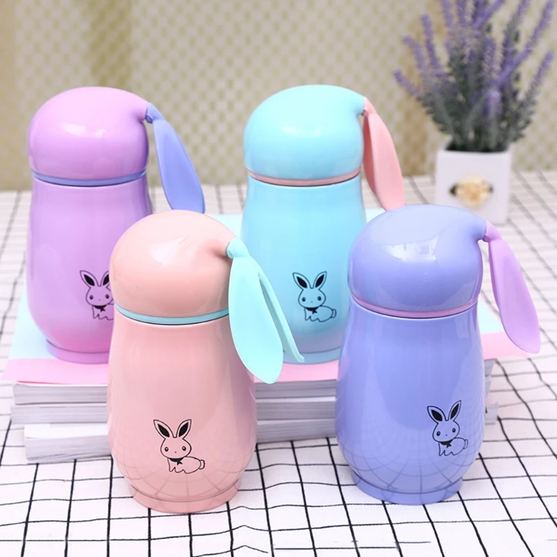 

Lovely Rabbit Bottle Stainless Steel Vacuum Flask Kids Drinking