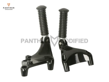 

Motorcycle Rear Passenger FootPegs Moto Anti Vibration Foot Rest case for Harley XL Sportster 883 1200 2014 2015 2016 2017