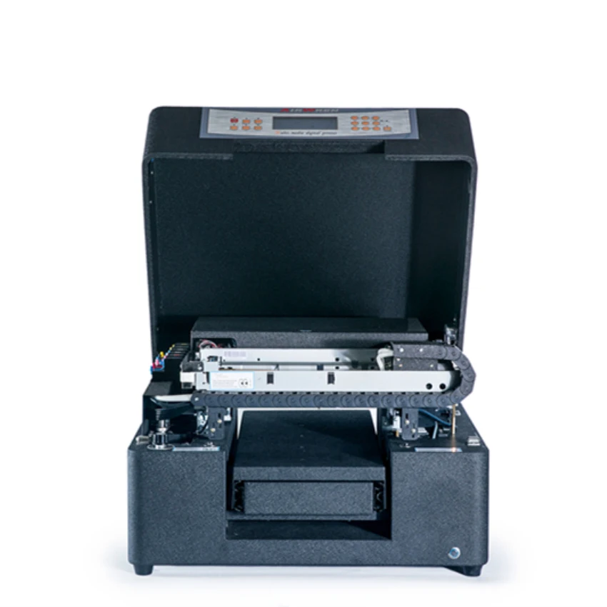 

2023 Hot Sale A4 Uv Flatbed Printing Machine With Low Price 6 Colors CMYKWW Digital PVC Number and Business Cards Printer