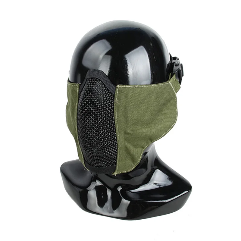 Airsoft Пейнтбол TMC2589 PDW мягкая сторона 2,0 Tictical сетка на пол-лица Ma sk OD Металл мезк Ma sk