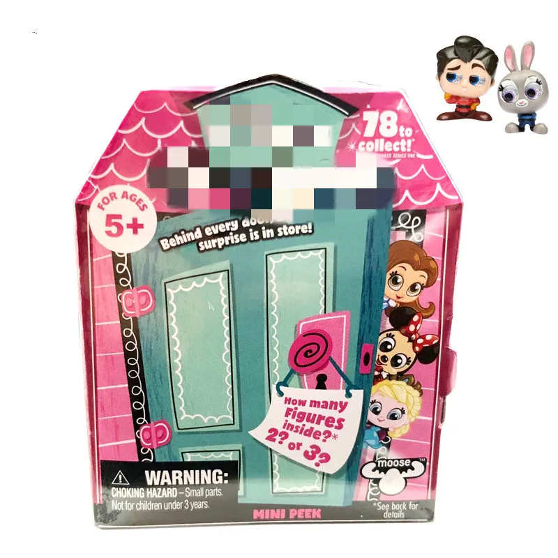 Бесплатная доставка Doorables мини Peek 2 Pack глухая коробка Сказочный домик две груды