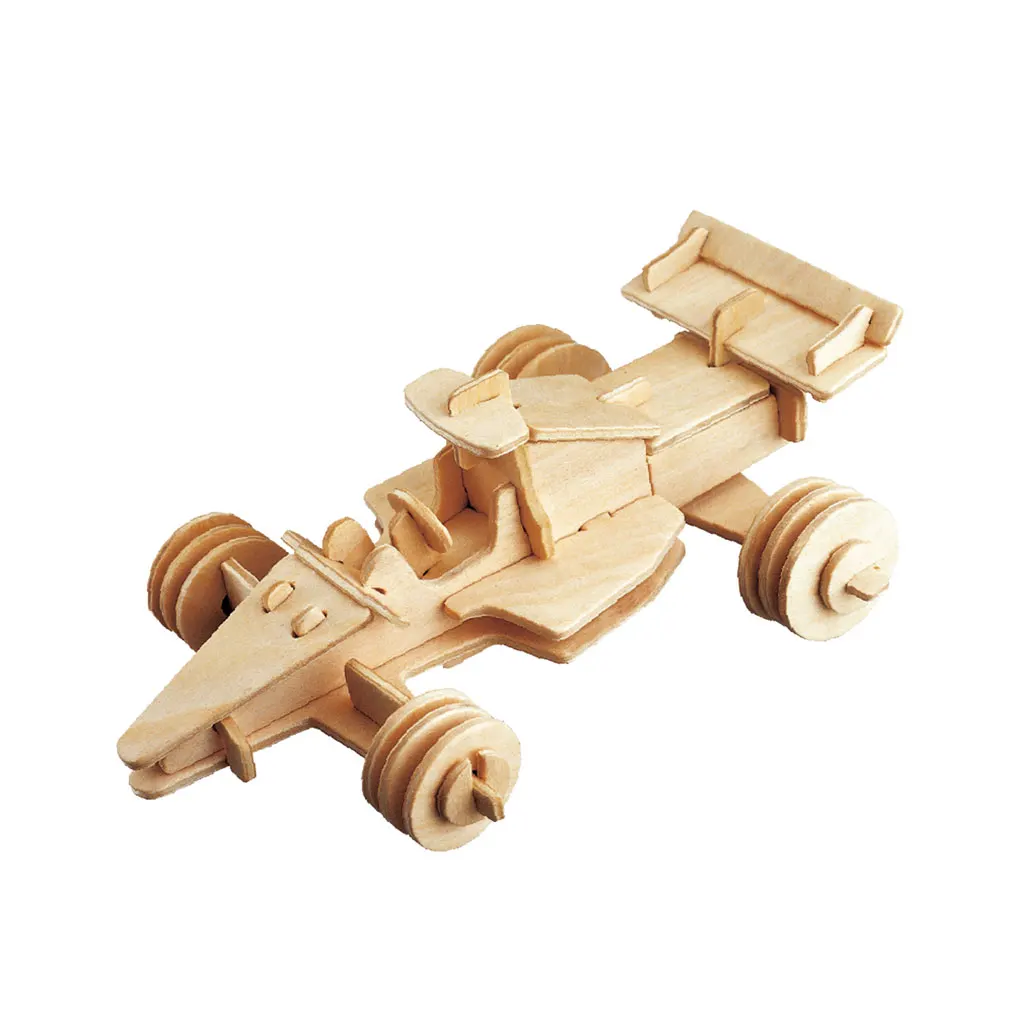 Bulldozer 3D Puzzle Woodcraft Bausatz Spielzeug Kinderspielzeug Bestes Geschenk