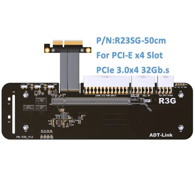Extraordinary Offers Riser PCI-E 3.0 4x desktop External Graphics Card Stand bracket PCIe x4 Riser Cable 32Gbs Video Card Dock for VEGA64 GTX1080ti Extraordinary Offers Riser PCI-E 3.0 4x desktop External Graphics Card Stand bracket PCIe x4 Riser Cable 32Gbs Video Card Dock for VEGA64 GTX1080ti
