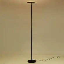 Светодиодный светильник для пола с регулируемой яркостью, с дистанционным управлением, Wifi, регулируемый, Uplight, Светодиодная лента, освещение для пола, для гостиной, 20 Вт