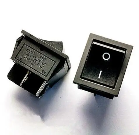 2pcs/lot 25*31mm SPST 4PIN ON/OFF Boat Rocker Switch 16A/250V 20A/125V Car Dash Dashboard Truck RV ATV Home | Электронные