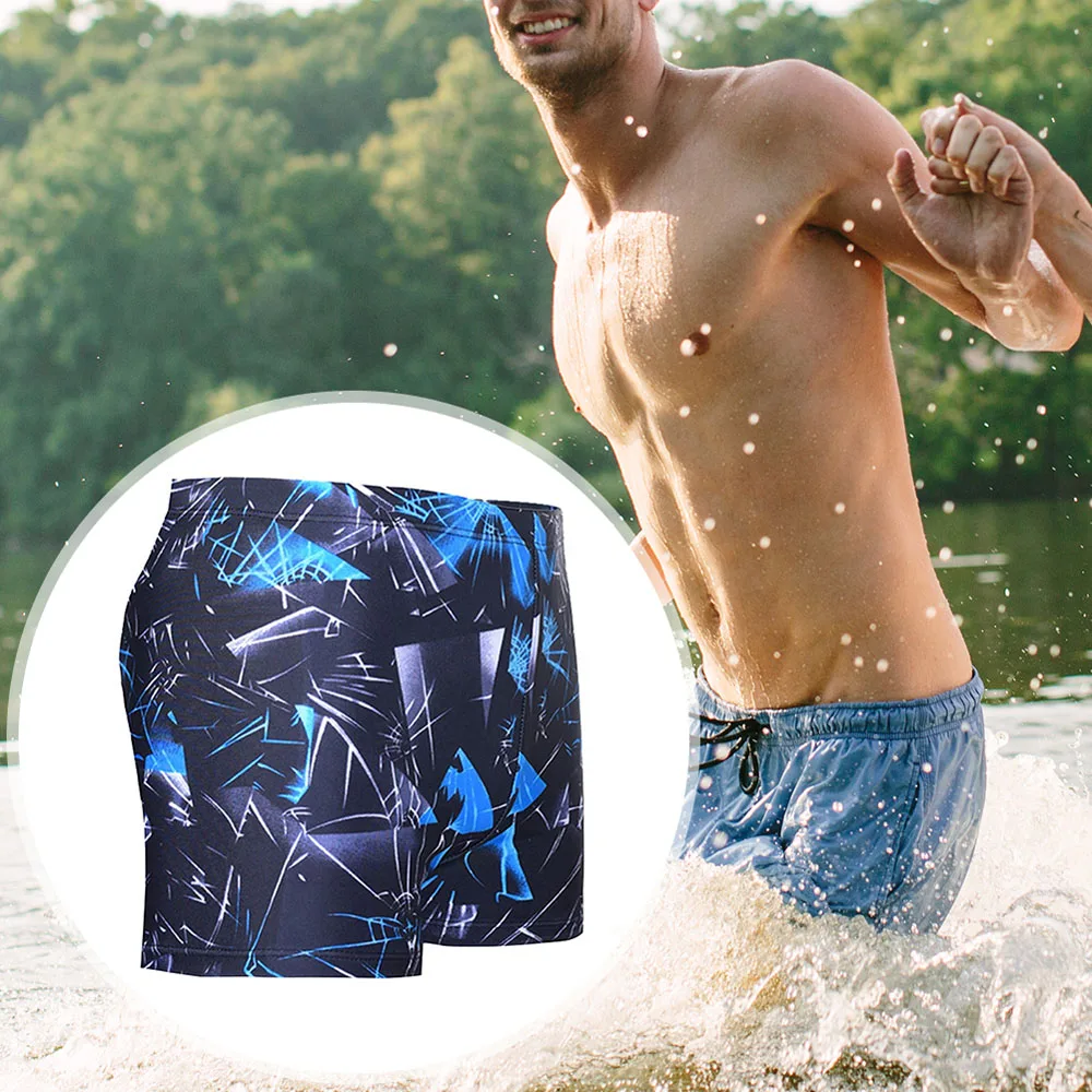 

Summer Mens Boys Swimming Board Shorts Swim Shorts Trunks Pants Swimwear Summer Boys Swimming Trunks pattern Swim Shorts
