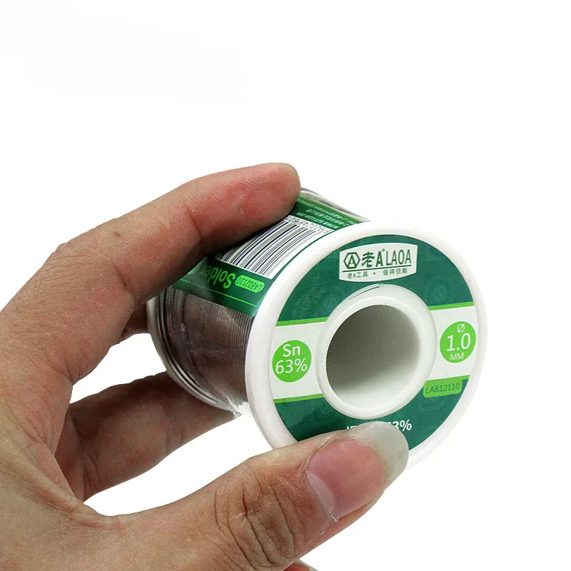 LAOA 1 PCS 63% Tin Lead Rosin Core Solder Wire 0.5-2.3mm Soldering Welding Wires 55g 400g Solder Bar 500g Free Shipping LAOA 1 PCS 63% Tin Lead Rosin Core Solder Wire 0.5-2.3mm Soldering Welding Wires 55g 400g Solder Bar 500g Free Shipping