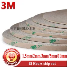 5x комбинированная 1,5 мм/2 мм/3 мм/5 мм/10 мм* 55 м 3 м 300LSE 9495LE PET прозрачная двухсторонняя крепкая клейкая лента для мобильного телефона рамка сенсорный экран