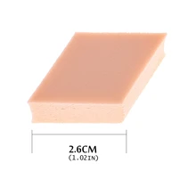 Макияж слоеного 1 шт сухой влажный двойного назначения косметические затяжки Алмазная основа гладкая пудра Губка жидкий крем блендер