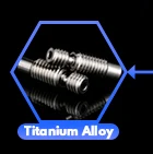 Trianglelab Синий PTFE трубки тефлонто TL-Фидер hotend RepRap rostock Боуден экструдер 1,75 мм ID1.9mmOD4mm Capricornus трубки