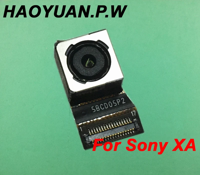 HAOYUAN.P.W Original Front Face Camera Back Rear Main Module For Sony Xperia XA F3115 F3112 F3116 F3111 F3113 | Мобильные телефоны