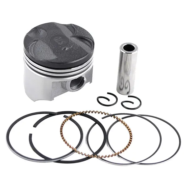 Motorcycle Bore Size STD~+100 38mm~39mm Piston& Piston Ring Kit For YAMAHA XC50R Vino YN50F NEO'S 4 XC50 Vino XF50Y C3 - Цвет: Oversize 25