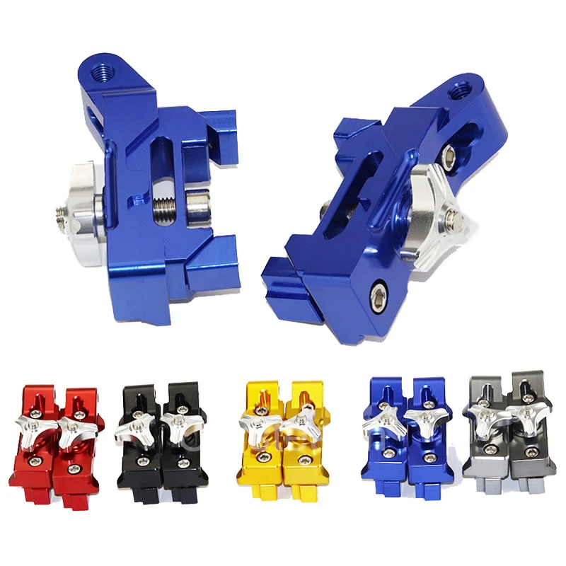 Aluminum Motorcycle Rear Axle Adjuster Axle Adjuster Chain Adjusters