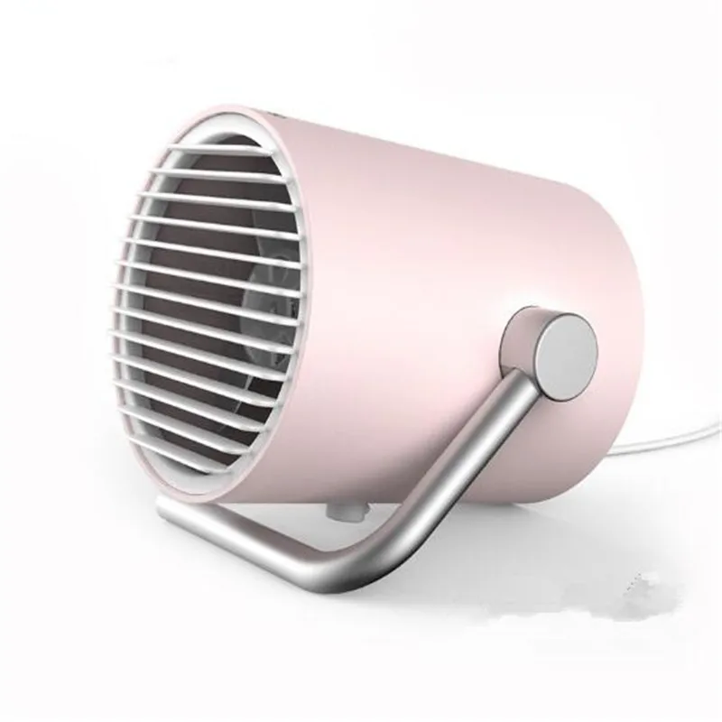 USB Remax Mini Fan library Настольный вентилятор немой подарок для девушки/бойфренда приборы для кондиционирования воздуха для учебы - Цвет: Розовый