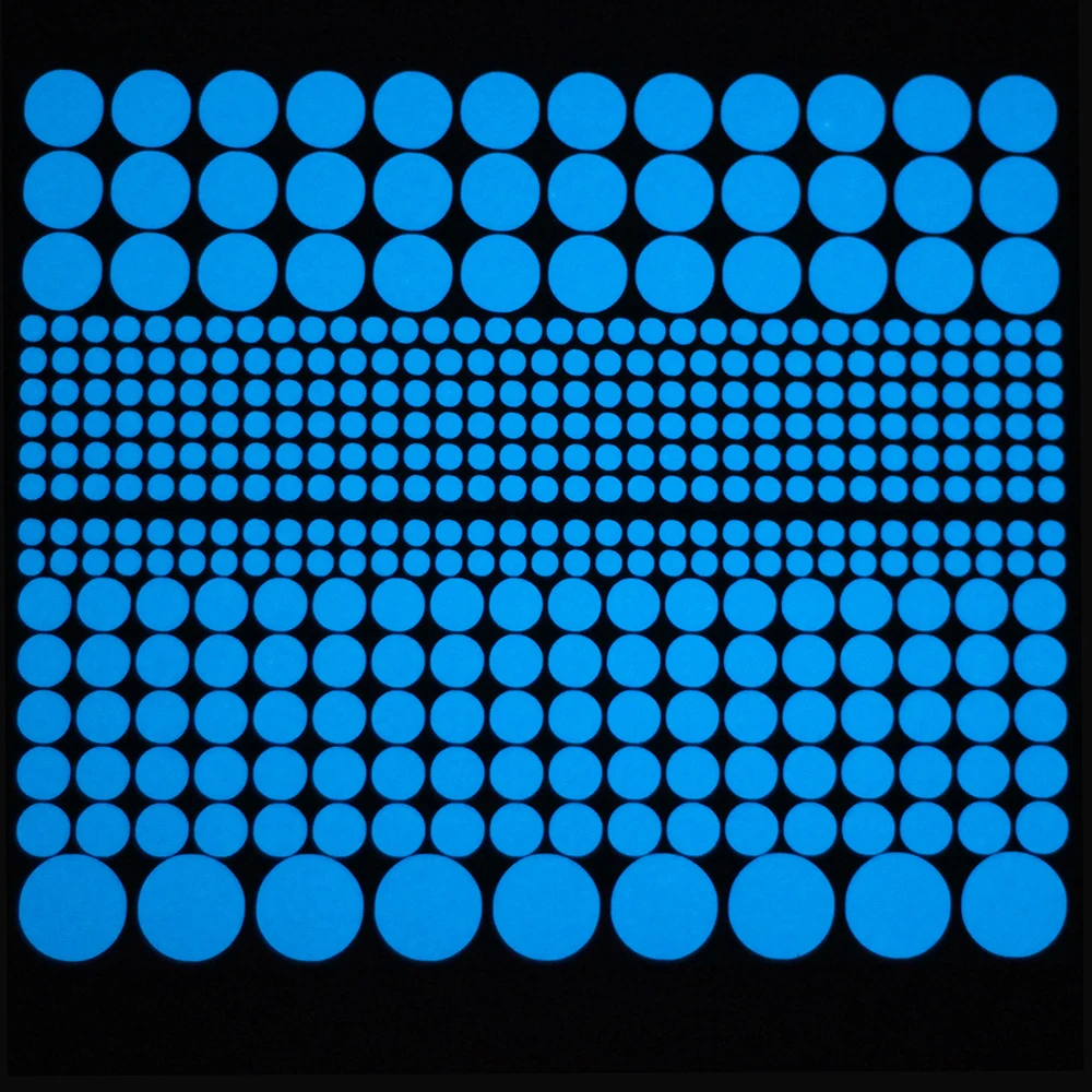 400 шт светящиеся круглые точки настенные наклейки домашний декор светится в темноте круги переключатель наклейки детская спальня детская комната Наклейка на потолок