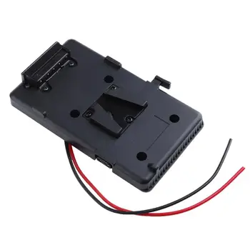 

Back Pack Plate Adapter for Sony V-shoe V-Mount V-Lock Battery External for DSLR Camcorder Video Light for Sony