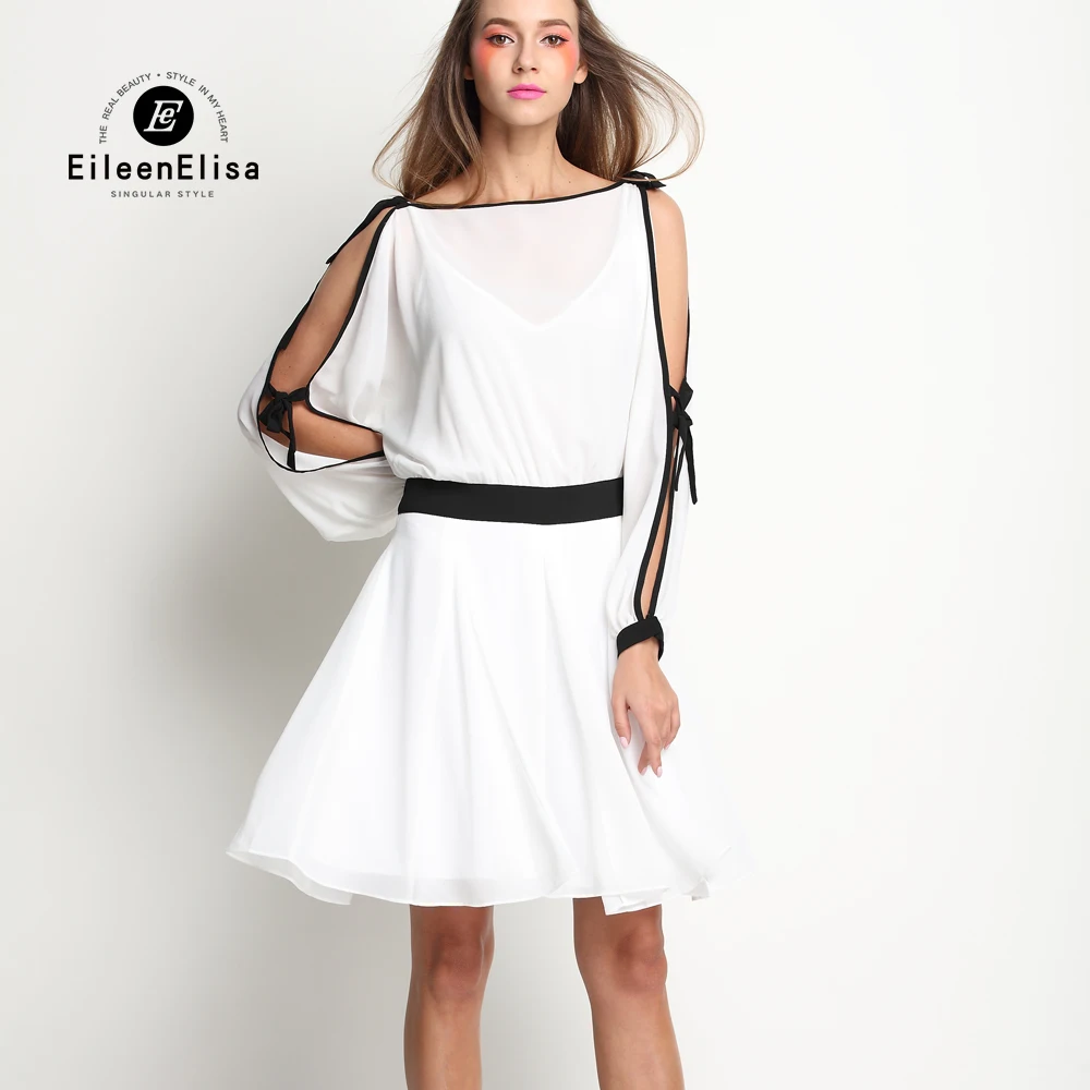 High Fashion Spring Summer Dresses 2017 White Women Dress New Style Spring