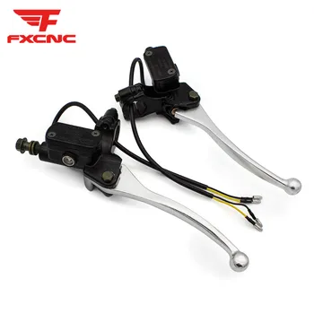 

7/8" 22mm Motorcycle Master Cylinder Brake lever Handlebar Hydraulic clutch 125CC 300CC For Honda Aprilia Yamaha Kawasaki Suzuki