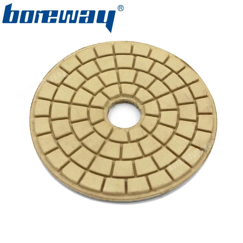 

High quality 3inch 80mm White Square Buff