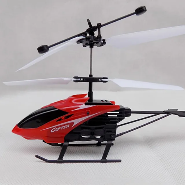 Mini Infrared Sensor Helicopter Aircraft 3D Gyro Helicoptero Electric