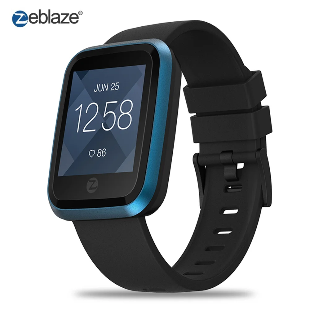 Смарт-часы Zeblaze Crystal 2 IP67 Bluetooth 4,0, шагомер, монитор сна, пульсометр, звонки, SMS напоминание, женские спортивные часы