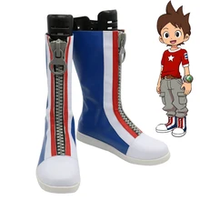 Youkai Beobachten Nathan Adams Cosplay Stiefel Party Anime Schuhe Nach Maß