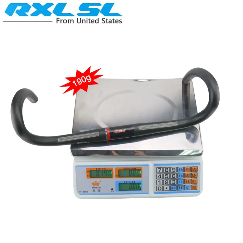 УГЛЕРОДНЫЙ руль для шоссейного велосипеда RXL SL 31 8*380/400/420/440 UD черные части