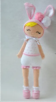 

crochet toys amigurumi doll girl model number XC041033